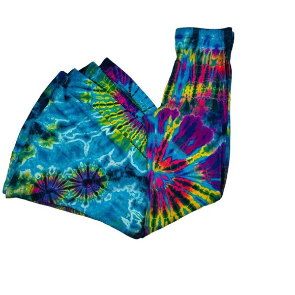 Mellow Mood Viscose/Spandex Multicolor Hippie Bellbottoms/Flare Women's Size O/S - Picture 1 of 9